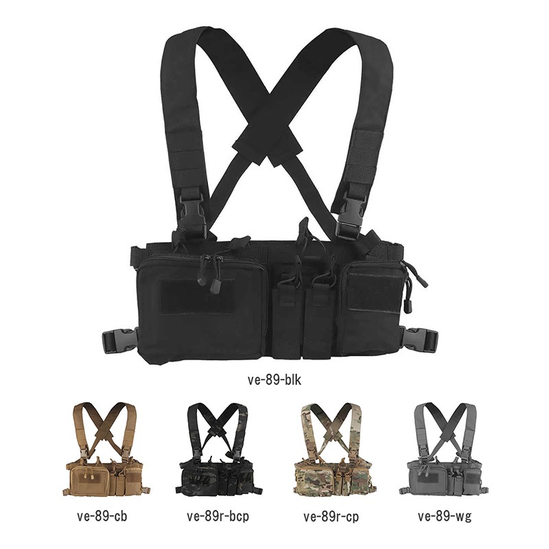 WoSporT HSPスタイル D3CRHタイプチェストリグ MC | サバゲー装備品