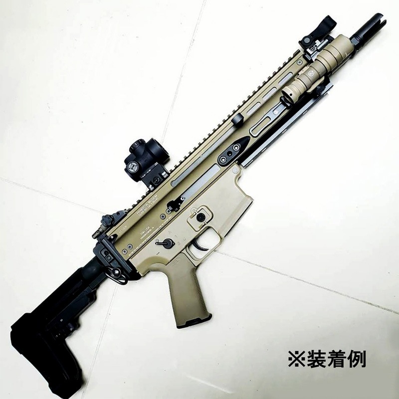 Artisan PMMタイプ SCAR 16/17ピカティニーアップグレード Airsoft Artisan PMMタイプ SCAR 16/17 M-LOKレールセクション Black
