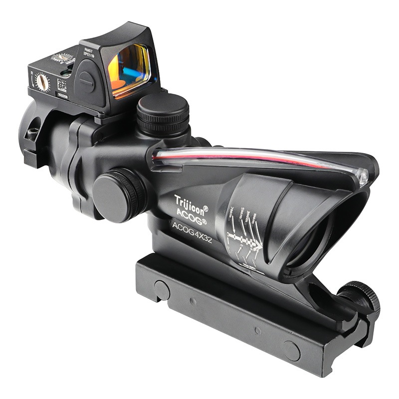 Trijiconタイプ ACOG 集光:赤　被弾防止レンズカバー付き Trijiconタイプ ACOG 集光:赤 被弾防止レンズカバー付き