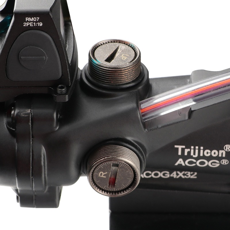 TR ACOGタイプ 4×32集光レッドファイバースコープ/RMRセット (Chevron