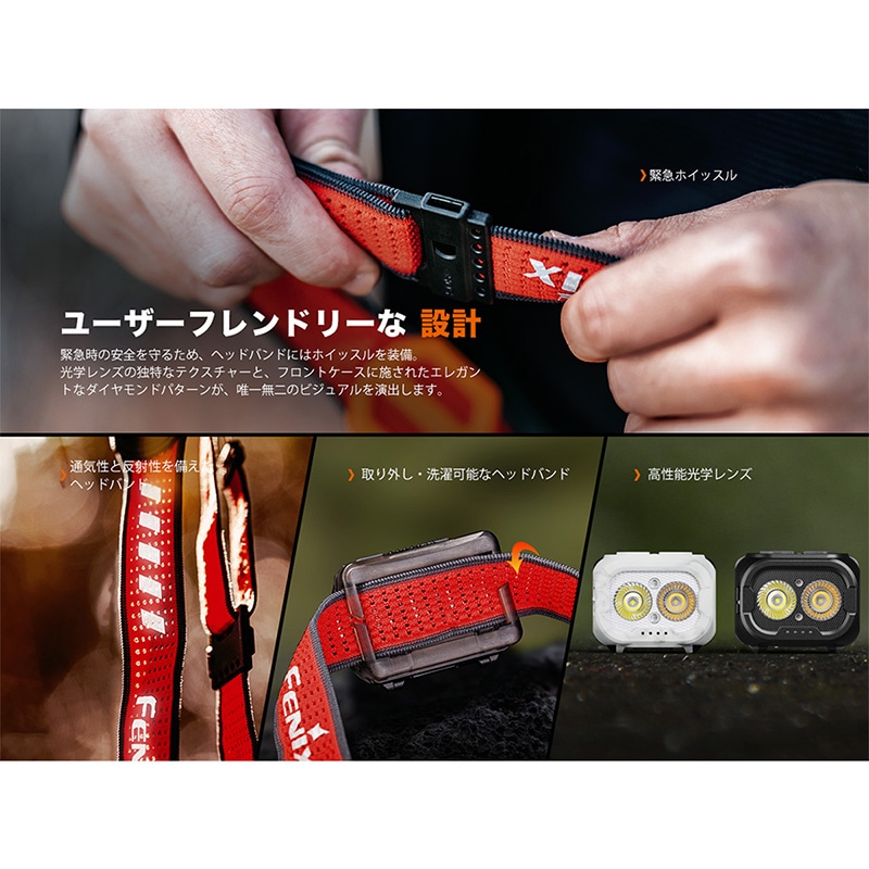 FENIX(フェニックス) HL18R-T V2.0 高性能 トレイルランニング ヘッド
