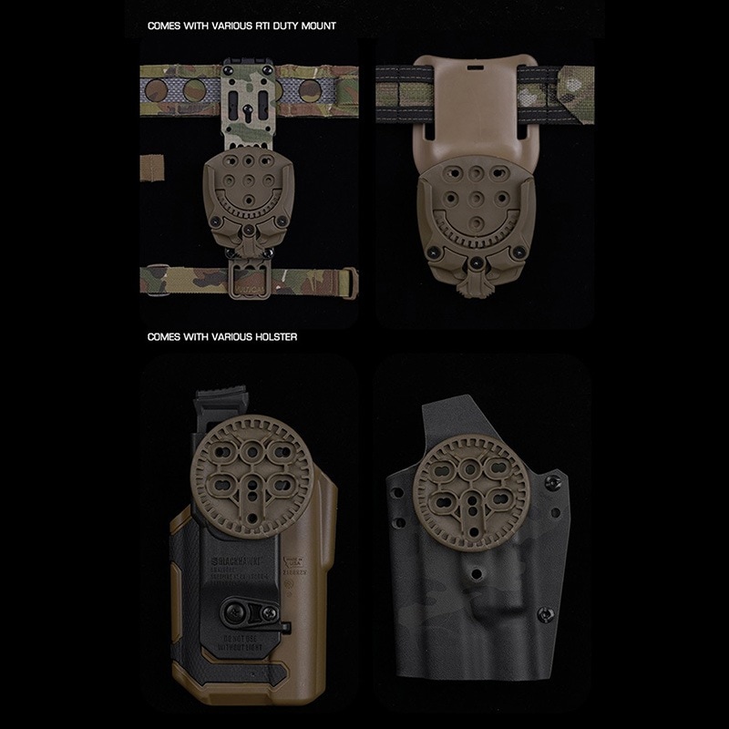 WoSporT Bladetecスタイル テックマウントキット G-Code RTI DUTY