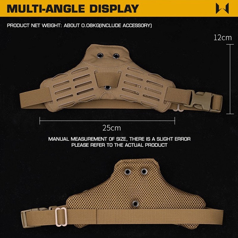 WoSporT SCスタイル SKV2(Side Kick V2) ホルスターパッド CB