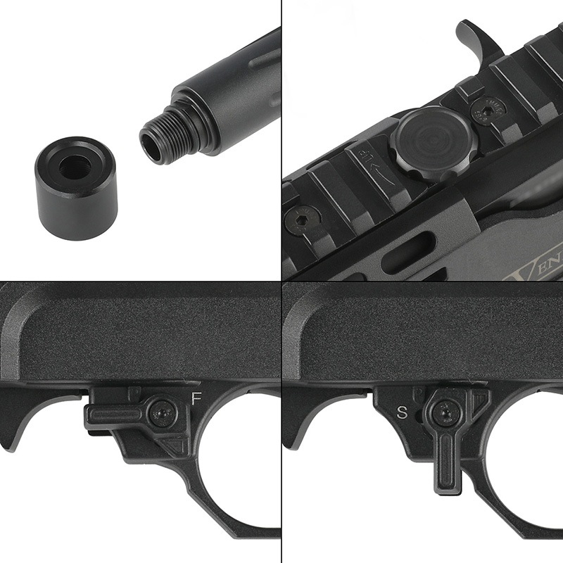 SEAL Airsoft H-04 Ruger 10/22 VENDETTA CHASSIS SYSTEM Style ガス