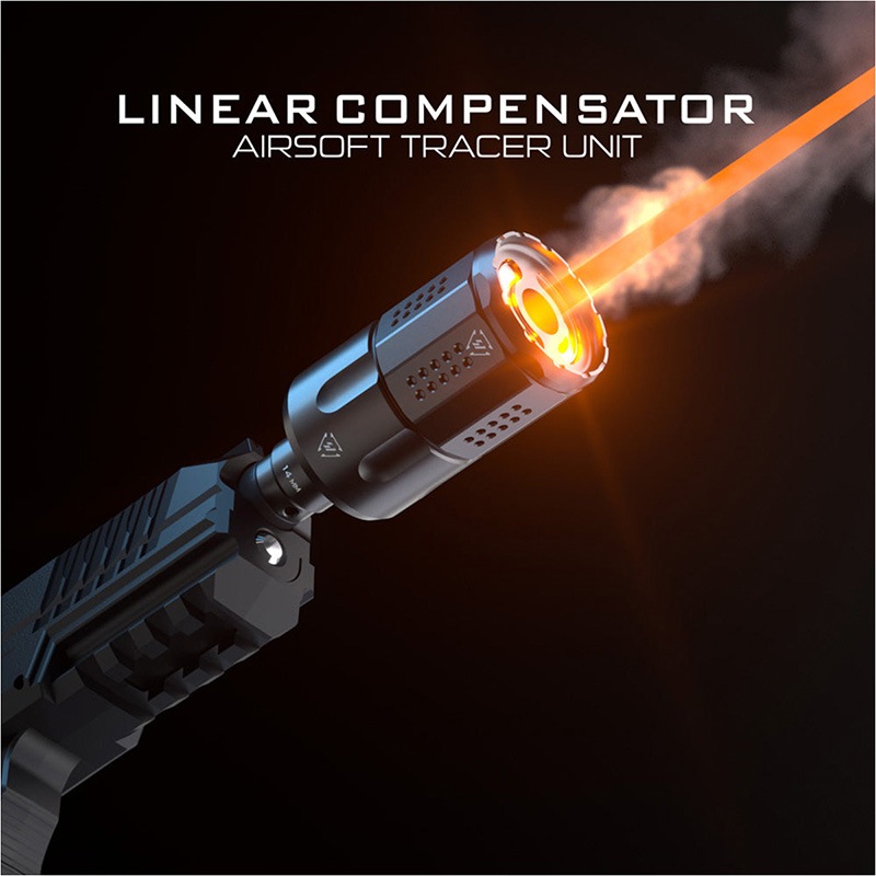 スペシャルコマンド&オペレーションタクティカルチーム　EXPLODER EMG/Strike Industries/Eshooter Pistol Linear Compensator FLARE