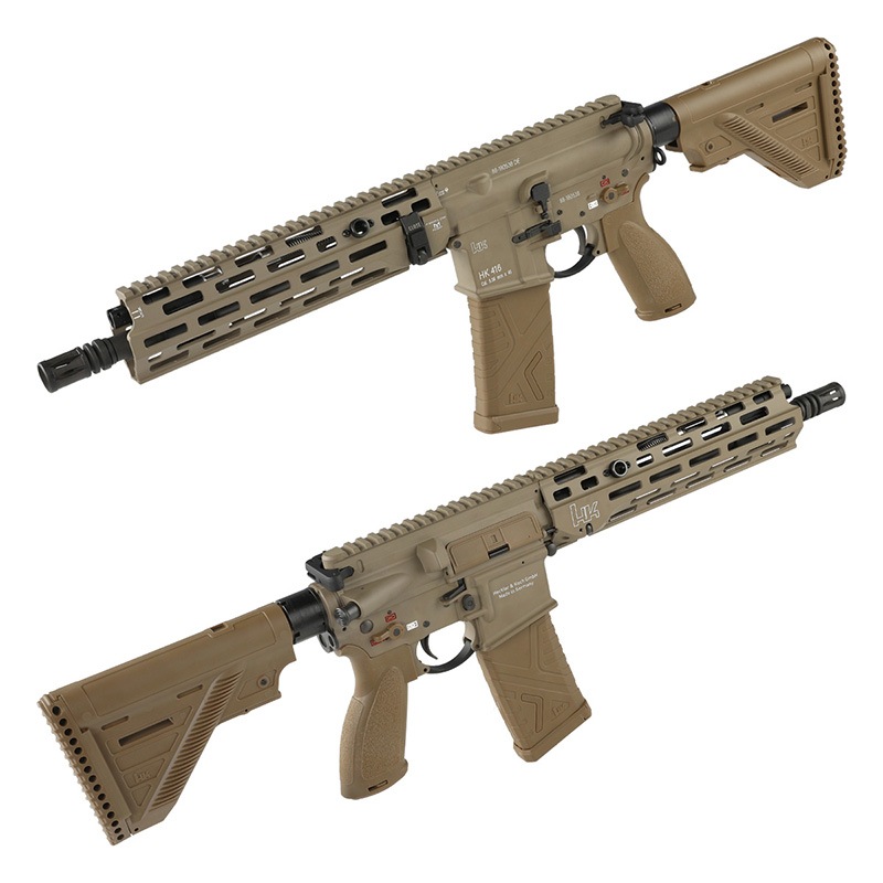 UMAREX/GHK HK416A5 11inch CO2 GBBR FDE ガスブローバックライフル