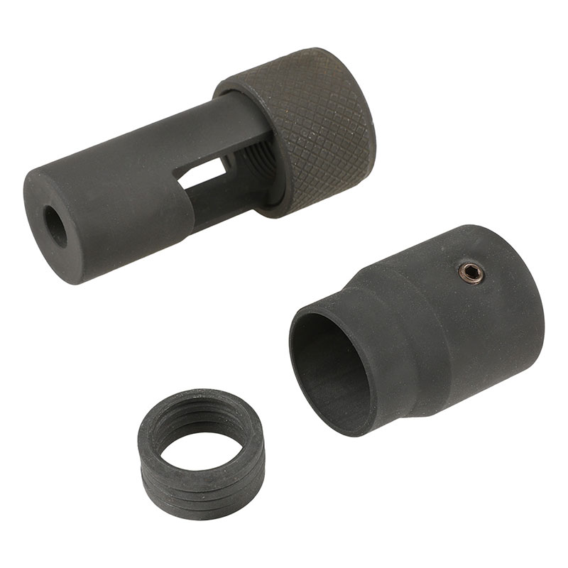 Zparts Mk12 Mod1 SPRタイプ スチールフラッシュハイダー (14mm逆ネジ