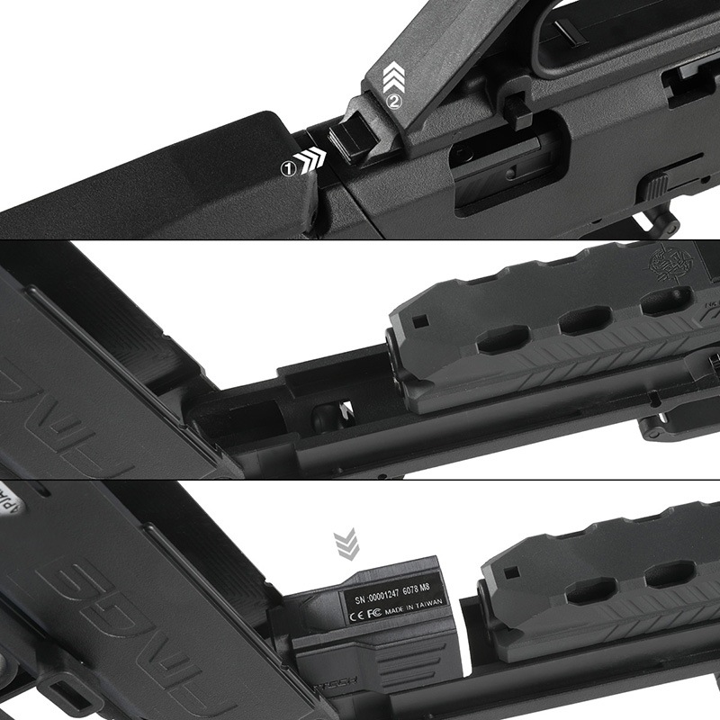 ACETECH FMG-9+AGENT トレーサーユニット セット(レッド