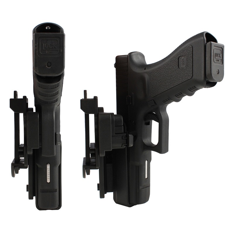 Quantum Mechanicsタイプ クイックタクティカルホルスター Black (G17