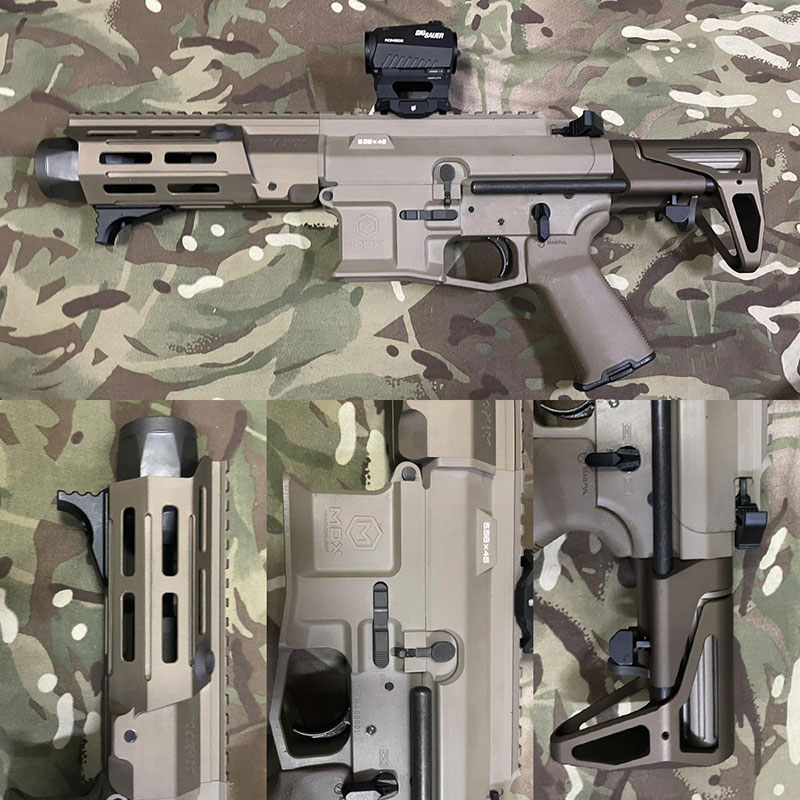 Airsoft Monster Maxim Defense PDX コンバージョンキット (GHK M4 CO2