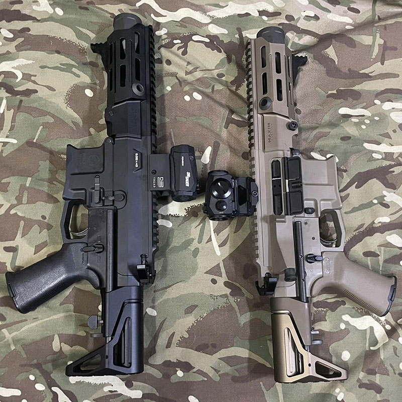 Airsoft Monster Maxim Defense PDX С󥭥å (GHK M4 CO2ƥ) Cerakote FDE