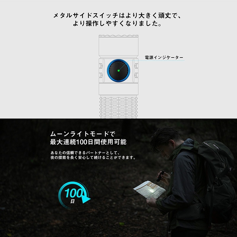 OLIGHT(饤) Warrior Mini 3 led եå饤  ż 1750롼 IPX8(Black)