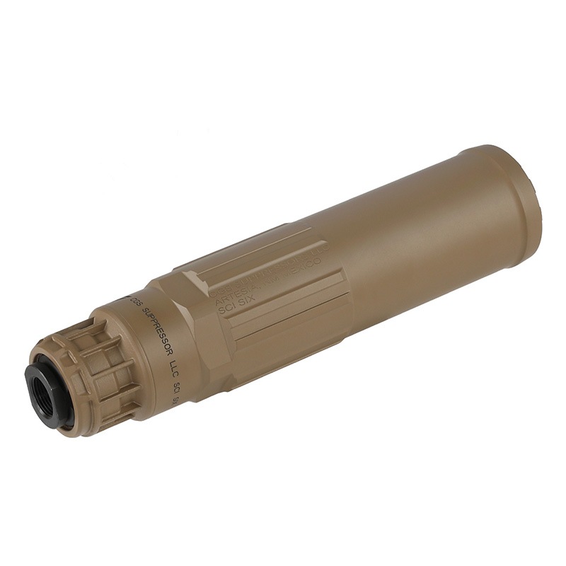 Airsoft Artisan CGS SCI-SIX タイプ ダミーサイレンサー & Noveske