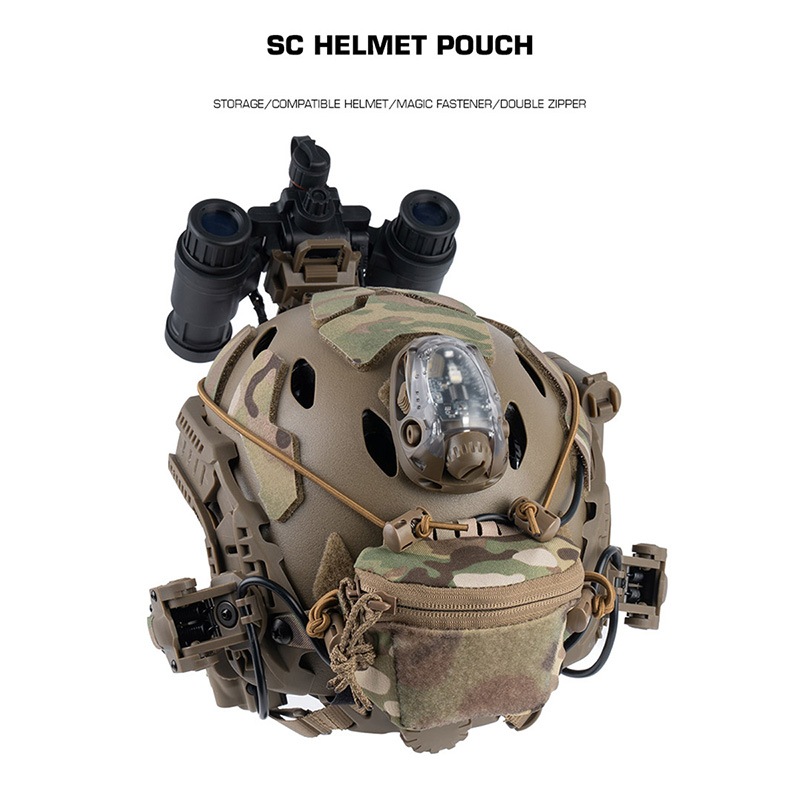 WoSporT SC タイプ ヘルメット マルチ ポーチ MultiCam | サバゲー装備