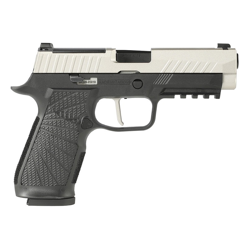 エアガン ブラック/シルバー StarkArms (VFC) SA320 Tactical M17 ガスブローバック GBB ハンドガン