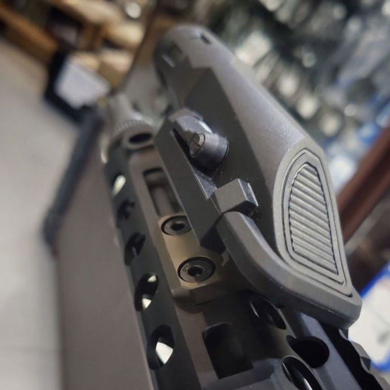 完全限定品！ライドアダプターモジュール＆オクタゴンサイレンサーセット Airsoft Artisan ADスタイル M-LOK 45度オフセット ライトマウント