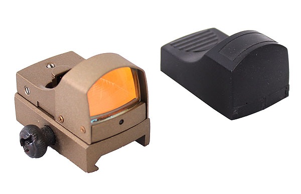 ELC SPECTOR DR タイプ オープンサイト付き 1-4倍率可変スコープ GOLD