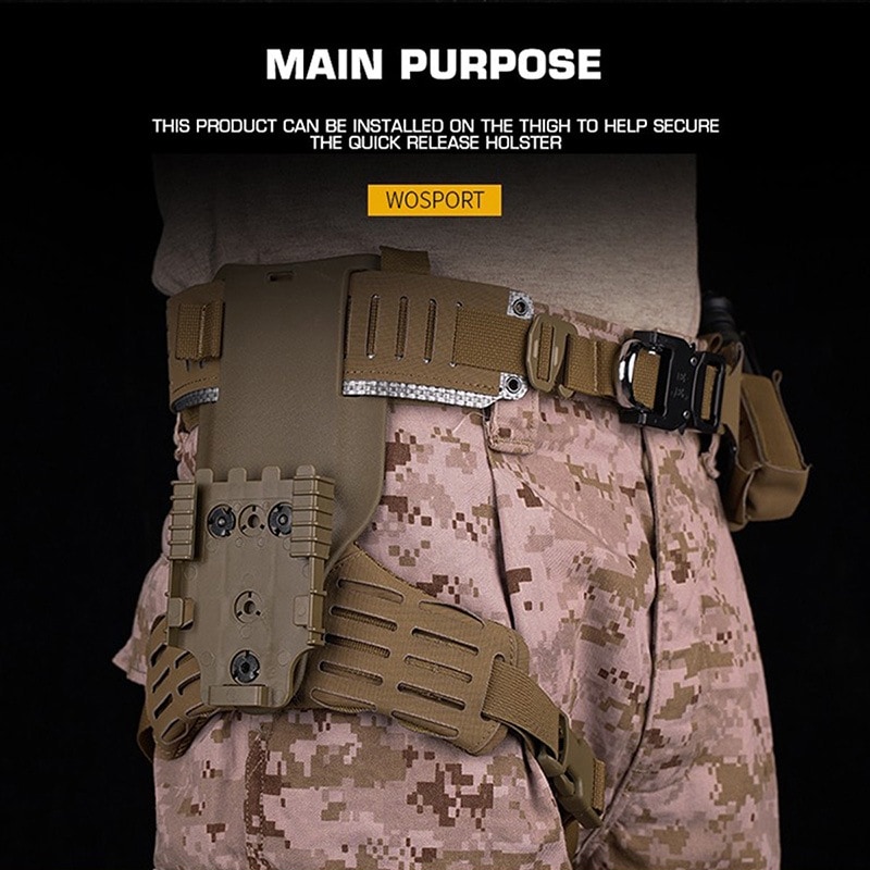 WoSporT SCスタイル SKV2(Side Kick V2) ホルスターパッド RG