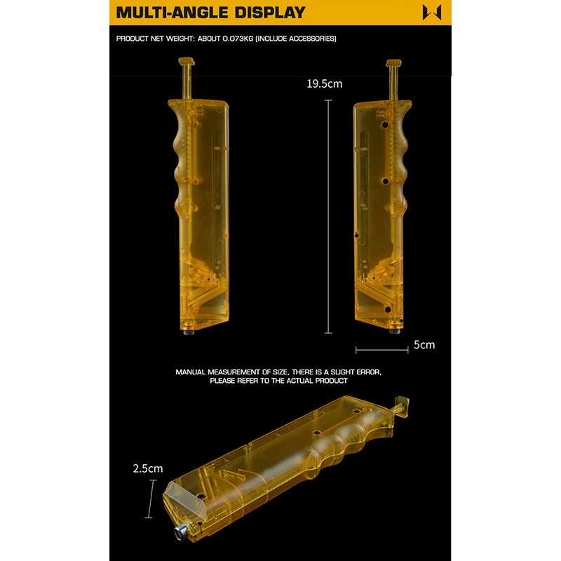 ストライクウォーリア2マグ、ケース、BB弾、BBローダー付き WoSporT クイックBBローダー(300発)Black | メーカー別,メーカー別3