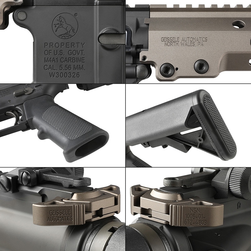 M4 ガイズリー URGI ハンドガード 10.3インチ GHK 東京マルイ GHK M4 URG-I MK16 10.3inch GEISSELE GBBR DDC ガスブロー