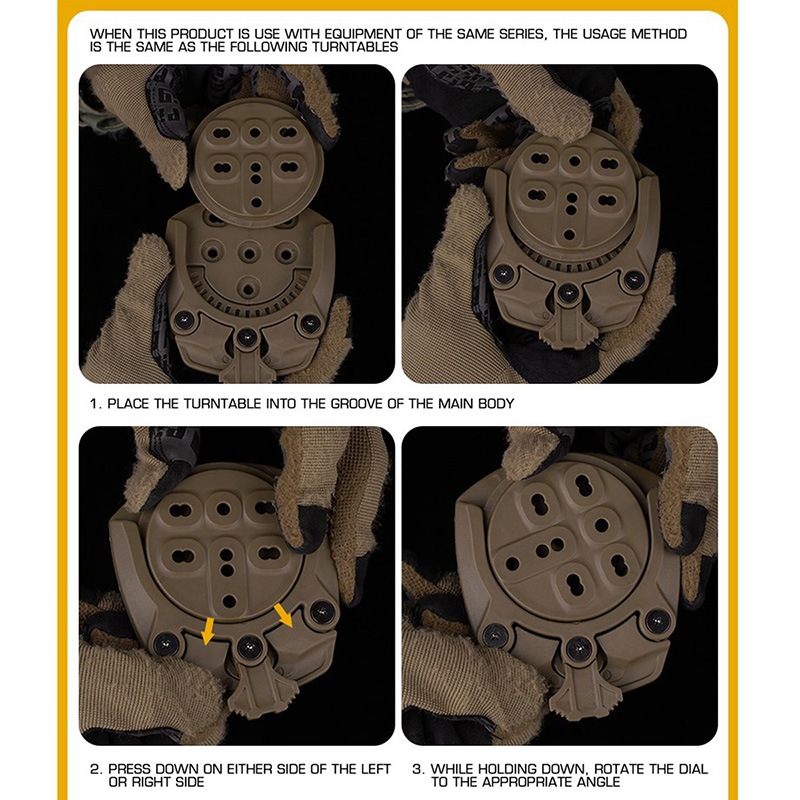 WoSporT Bladetecスタイル 360インサートディスク(サファリランド