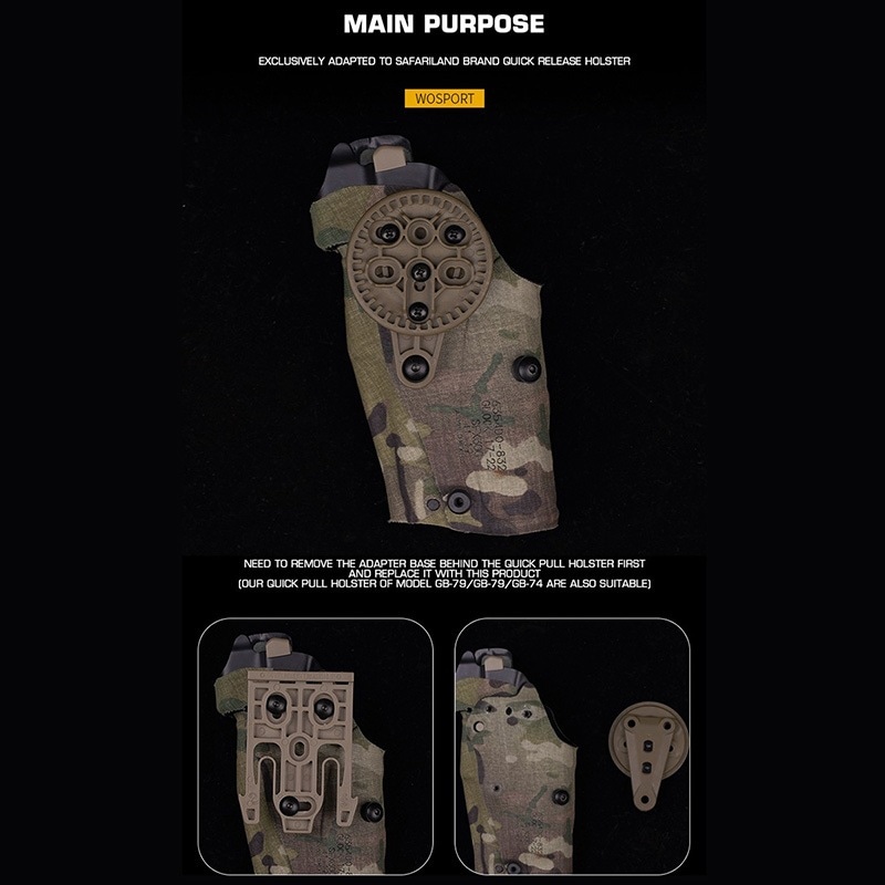 48Hセール】WoSporT Bladetecスタイル 360インサートディスク(サファリ