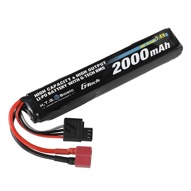 HTG١å ݥХåƥ꡼ ư õG-Techѡ (7.4V 2000mAh 40C) ƥåType ǥ󥺸ߴͥ(T) [HighCapacity/HighOutput]
