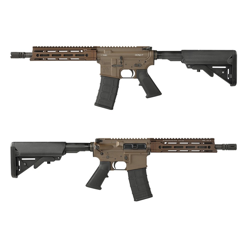 GHK M4 DDM4 V7 10.3inch CO2 ガスブローバックライフル FDE (AR V3