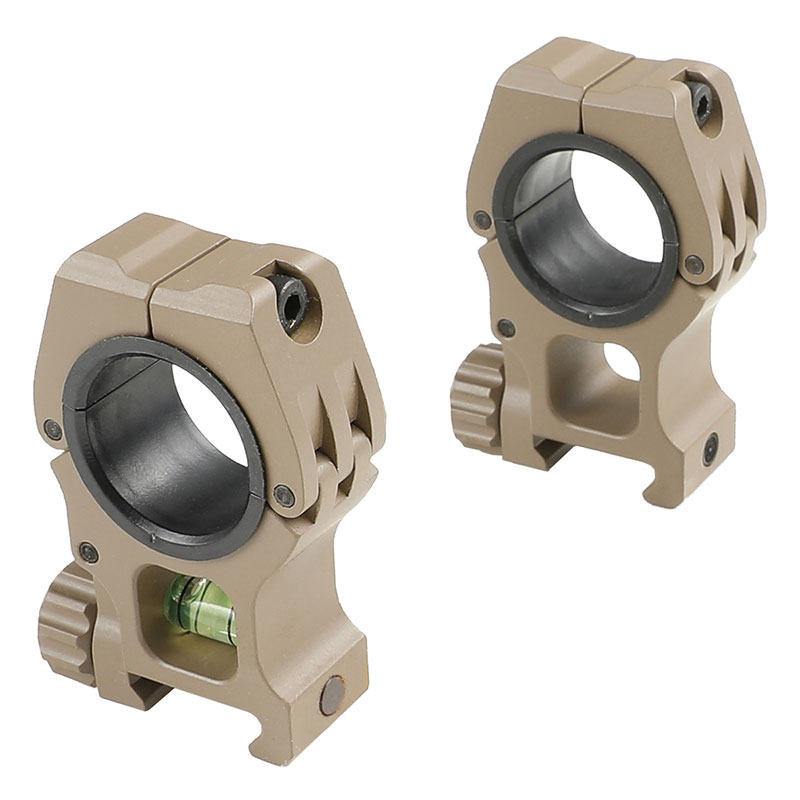 実物　American Defense 7スロット　マウントリングキャップ American Defense タイプ 25mm/30mm 径 QD オフセット マウントリング