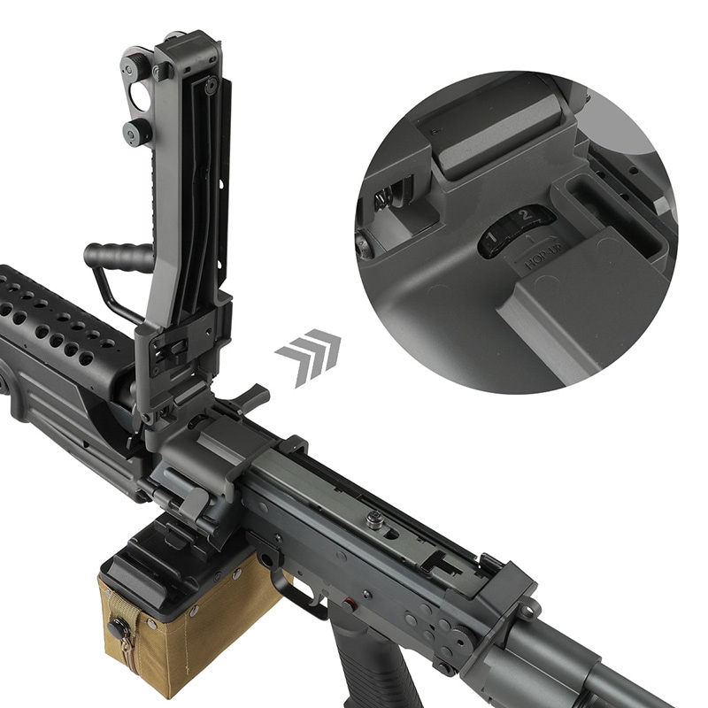 WELL PRO M249 PARA LMG ライトマシンガン 電動ガン (ツインモーター