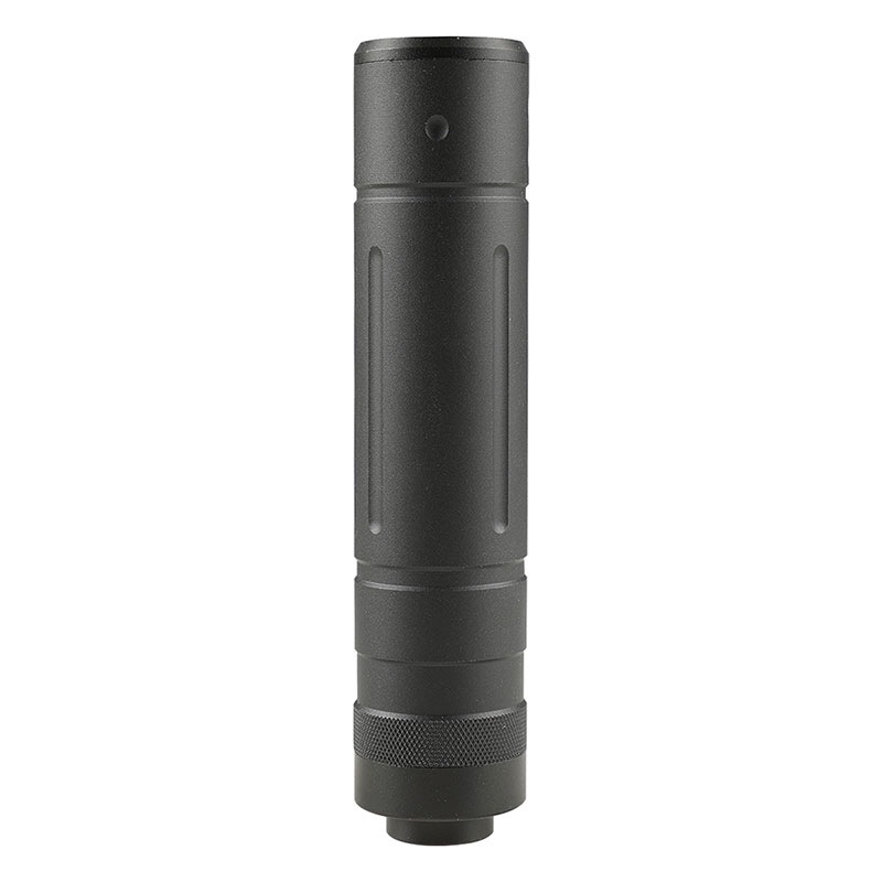 CYMA HY-147A Φ32×155mmサイレンサー (NAVY SEALs Skull Frog刻印/14mm