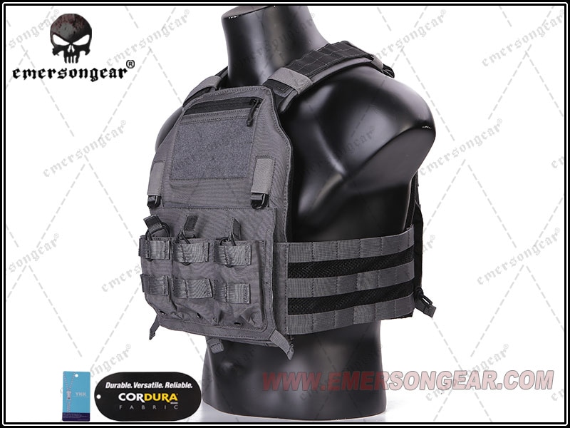 EMERSON LBX Armatus プレキャリとヘッドセット EMERSON LBX Armatus 2スタイル プレートキャリア Black