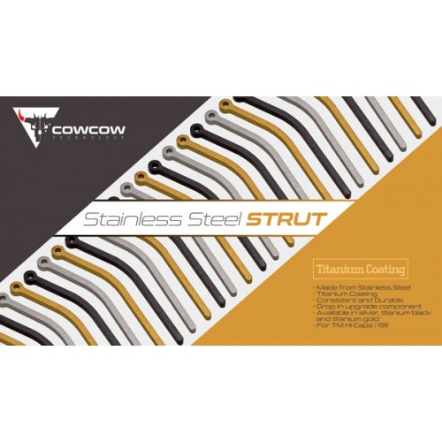 COWCOW マルイ ハイキャパ/1911 ハンマー hi-capa ストラット COWCOW Technology ステンレスハンマーストラット Silver (東京マルイ