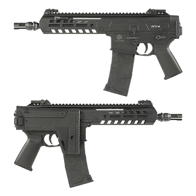 DE Airsoft DCX-18 AEG (玄モーター仕様/Kestrel V2搭載/JP Ver.) ガン