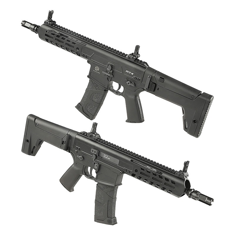 DE Airsoft DCX-18 AEG (玄モーター仕様/Kestrel V2搭載/JP Ver.) ガン