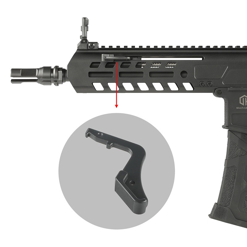 【使用品】電動ガン+エアガンセット DE Airsoft DCX-18 AEG (玄モーター仕様/Kestrel V2搭載/JP Ver.) ガン