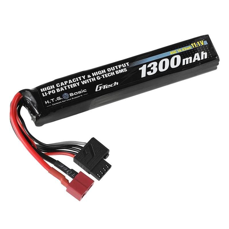 HTG١å ݥХåƥ꡼ ư õG-Techѡ (11.1V 1300mAh 40C) ƥåType ǥ󥺸ߴͥ(T) [HighCapacity/HighOutput]
