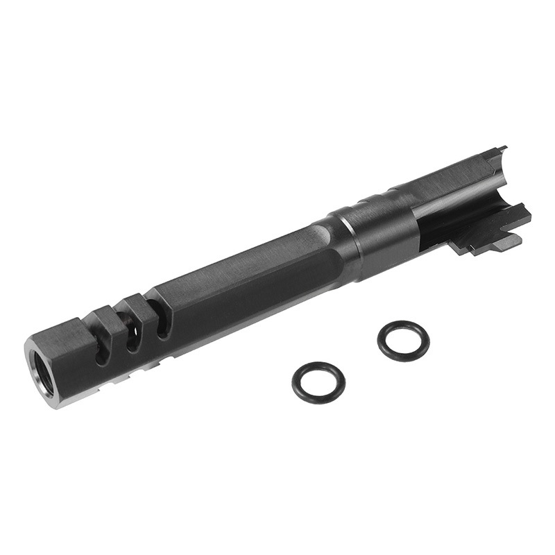 5KU HEXA タイプ ステンレス アウターバレル BK 東京マルイ ハイキャパ