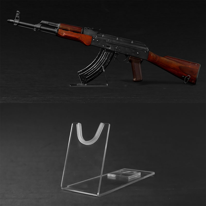 Laylax ライラクス (F.FACTORY) ハンドガンスタンド クリア 1枚