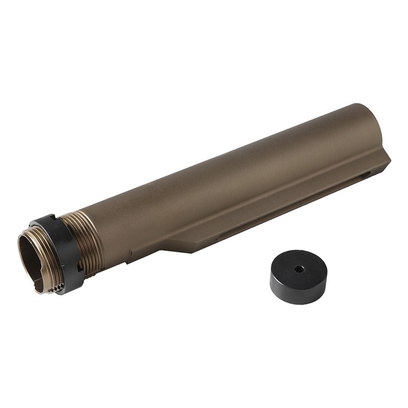 BJ Tac アルミストックチューブ 6ポジション CNC FDE(GBB用