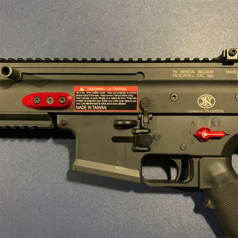 Maxx Model CNCアルミ バレルスクリューサポート VFC SCAR-L/H AEG対応