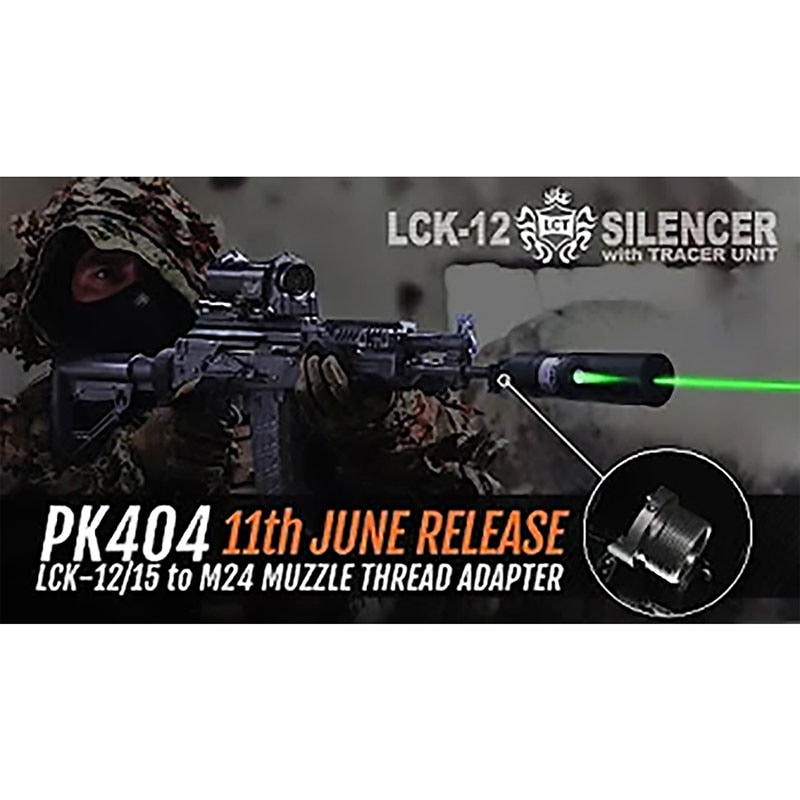 LCT LCK-12/15 24mm正ネジアダプター | エアガンパーツ,アウターパーツ