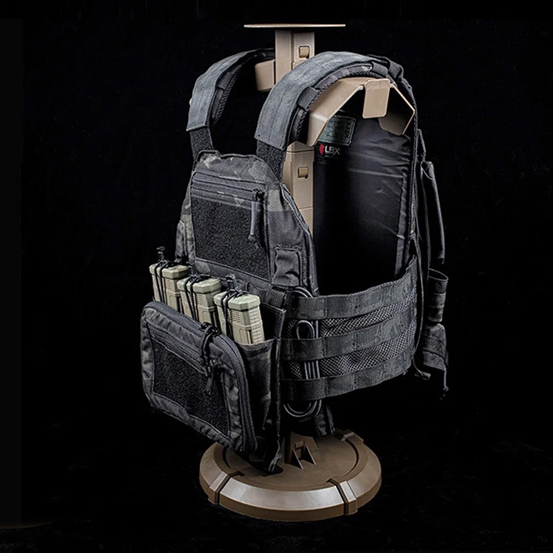 WoSporT タクティカル ギア ディスプレイ スタンド Black | ミリタリー