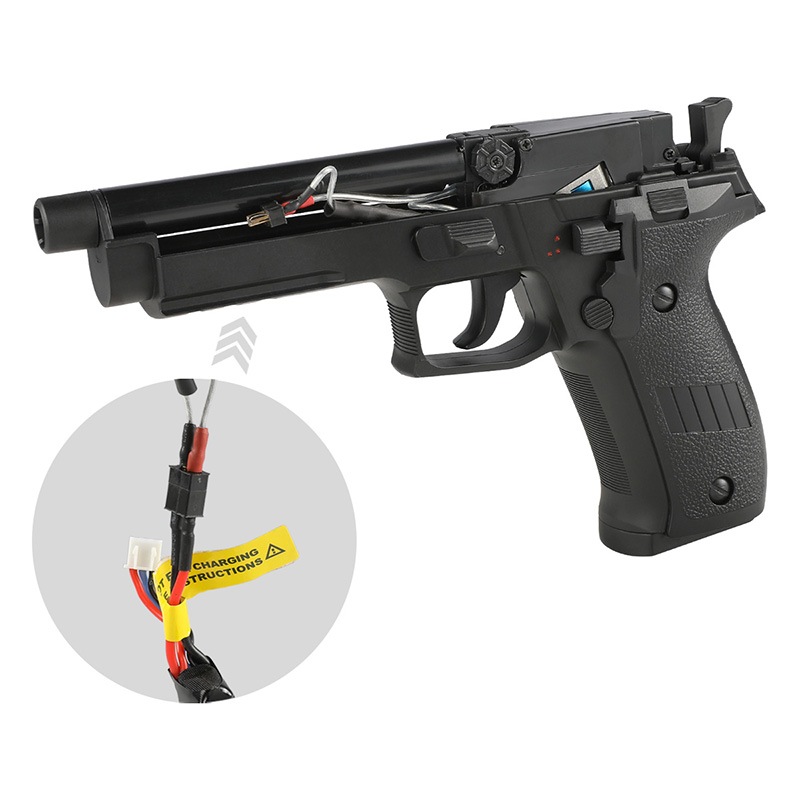 CYMA CM122S P226 AEP Black (電動ハンドガン/MOSFETモデル/バッテリー