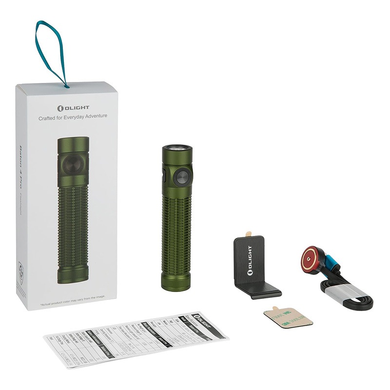 OLIGHT(オーライト) Baton 4 Pro フラッシュライト 1600ルーメン 充電