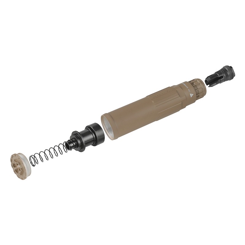 Airsoft Artisan CGS SCI-SIX タイプ ダミーサイレンサー & 3Prong