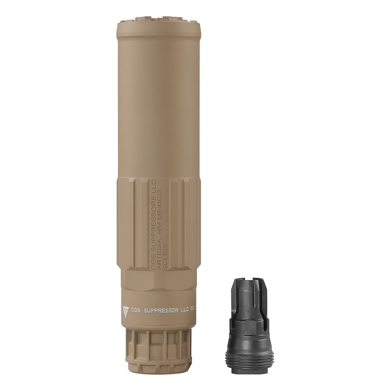 Airsoft Artisan CGS SCI-SIX タイプ ダミーサイレンサー & 3Prong