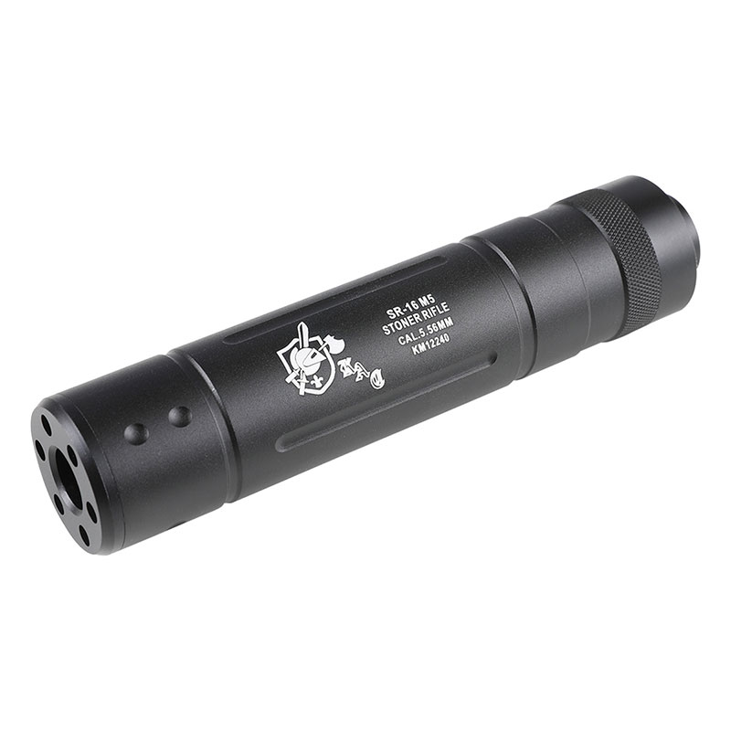 CYMA HY-147M Φ32×155mmサイレンサー (KAC刻印/14mm逆ネジ