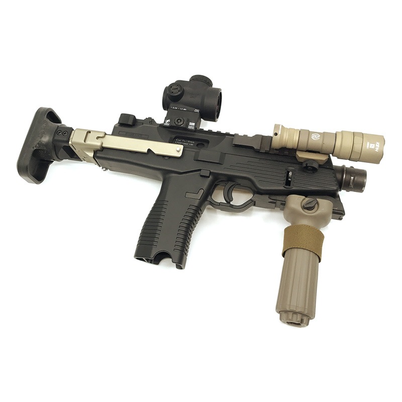 B&T MP9/TP9 リトラクタブルストック セール品】Airsoft Artisan B&Tタイプ MP9/TP9 リトラクタブル