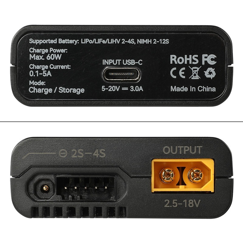 X2 Compact バッテリーチャージャーとHVリポバッテリー これだけ